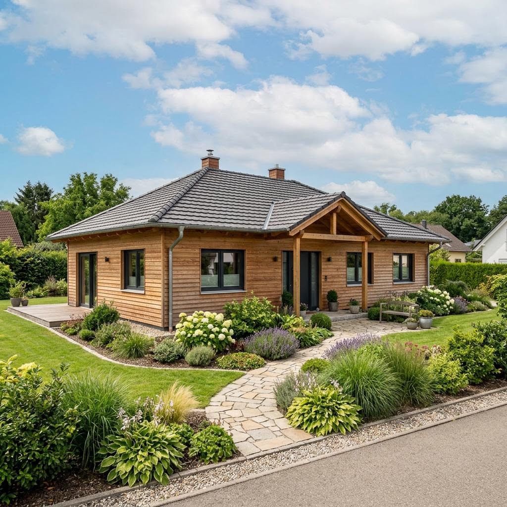 Bungalow Ebbe Bungalow 122 von Dammann-Haus — Fertighaus mit rund 122 m²