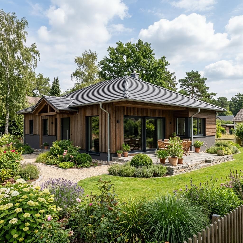 Park 146 Bungalow von Danwood Bungalow Park 146 Bungalow von Danwood — Fertighaus mit rund 146 m²