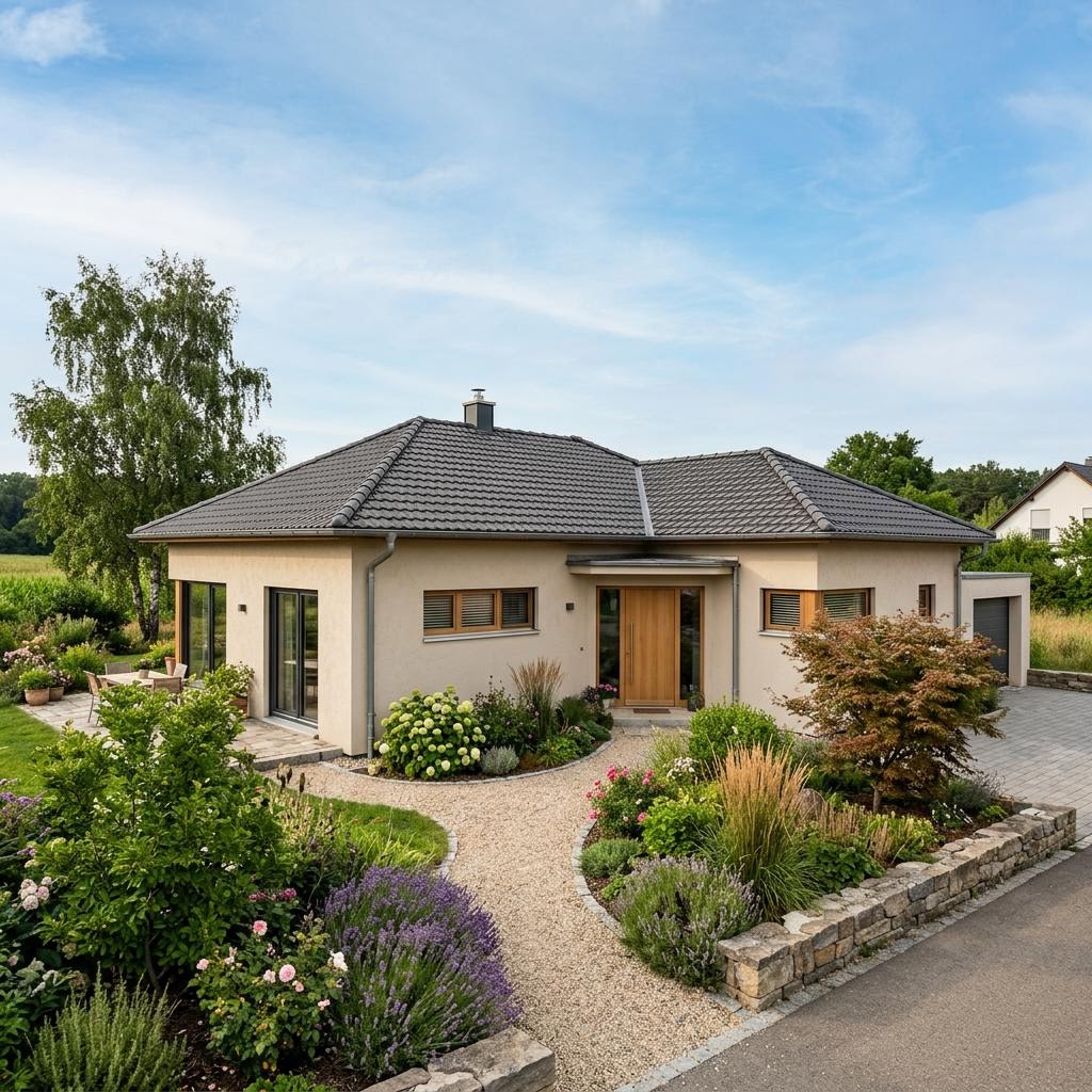 Bungalow Nizza 104 von P & P Massivhaus — Massivhaus mit rund 104 m²