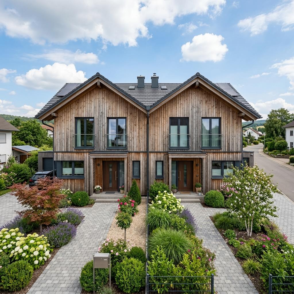 Double 12 von allkauf haus Doppelhaus Double 12 von allkauf haus — Fertighaus mit rund 150 m²