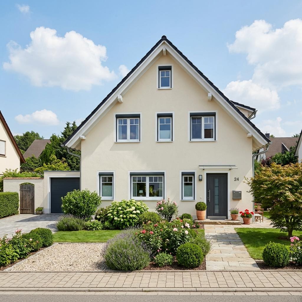 EVOLUTION 124 V3 von Baudirekt Architektenhäuser Einfamilienhaus EVOLUTION 124 V3 von Baudirekt Architektenhäuser — Massivhaus mit rund 124 m²