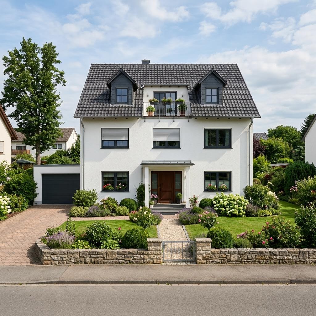 EVOLUTION 142 V4 von Baudirekt Architektenhäuser Einfamilienhaus EVOLUTION 142 V4 von Baudirekt Architektenhäuser — Massivhaus mit rund 142 m²