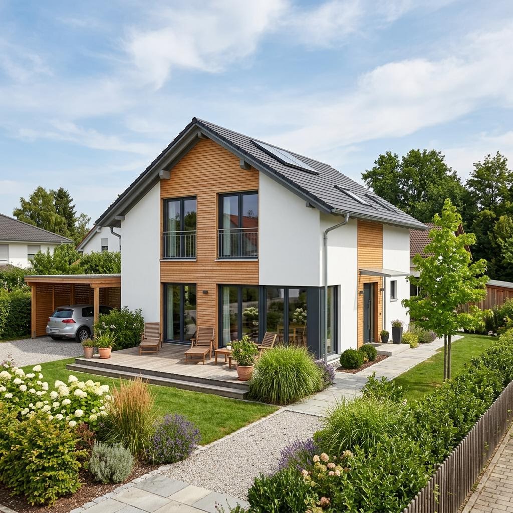 FANTASTIC 138 V1 von Bien-Zenker Einfamilienhaus FANTASTIC 138 V1 von Bien-Zenker — Holztafelbau mit rund 138 m²