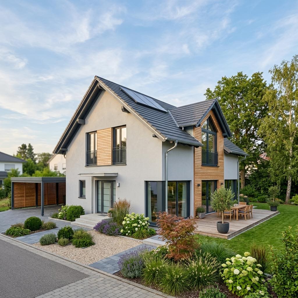 VIO 302 von FingerHaus Einfamilienhaus VIO 302 von FingerHaus — Holztafelbau mit rund 145 m²