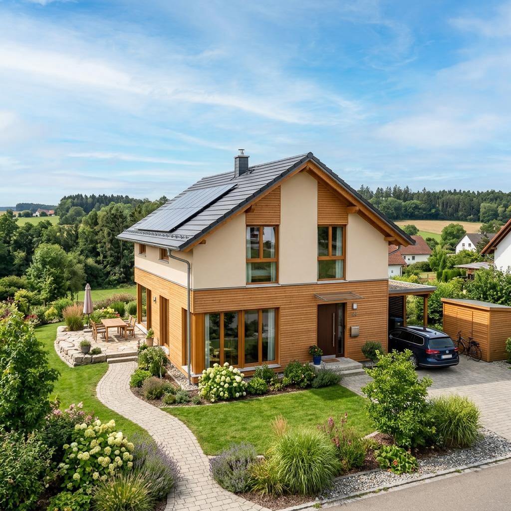 VIO 400 von FingerHaus Einfamilienhaus VIO 400 von FingerHaus — Holztafelbau mit rund 160 m²