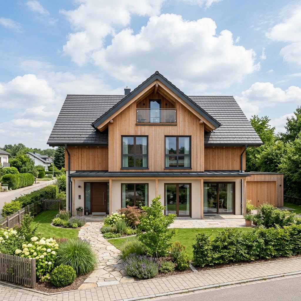 Einfamilienhaus Trend 152 von Genböck Haus — Fertighaus mit rund 152 m²