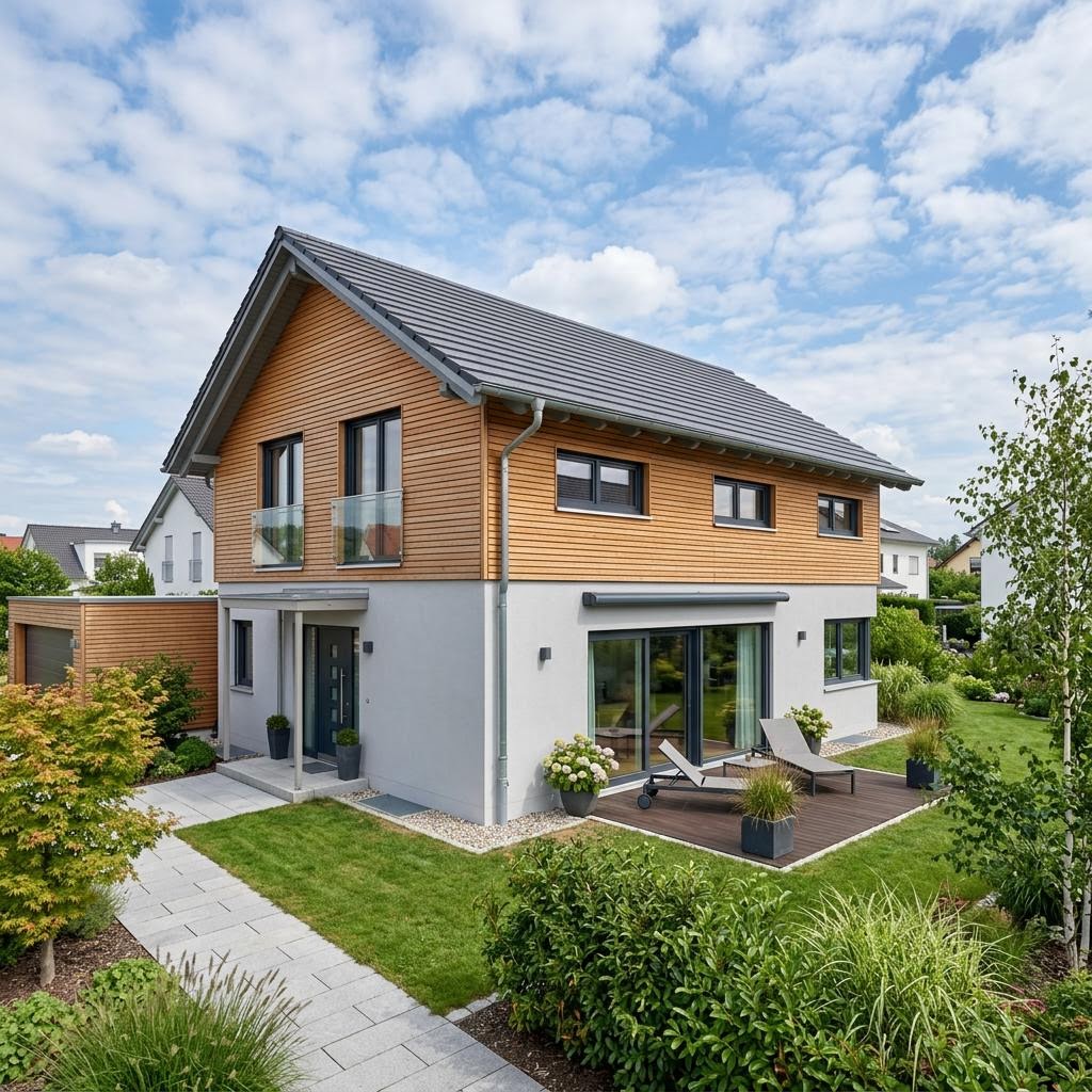 SELECT 150 von Hartl Haus Einfamilienhaus SELECT 150 von Hartl Haus — individuell planbares Echtholz-Fertighaus mit 150 m²