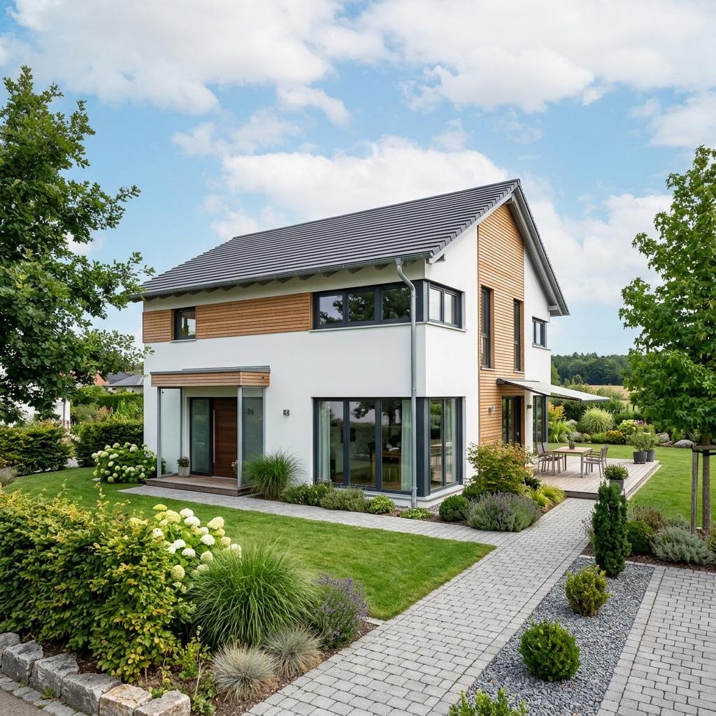 Quera 118 von Heinz von Heiden Einfamilienhaus Quera 118 von Heinz von Heiden — Massivhaus mit Satteldach und 118 m²