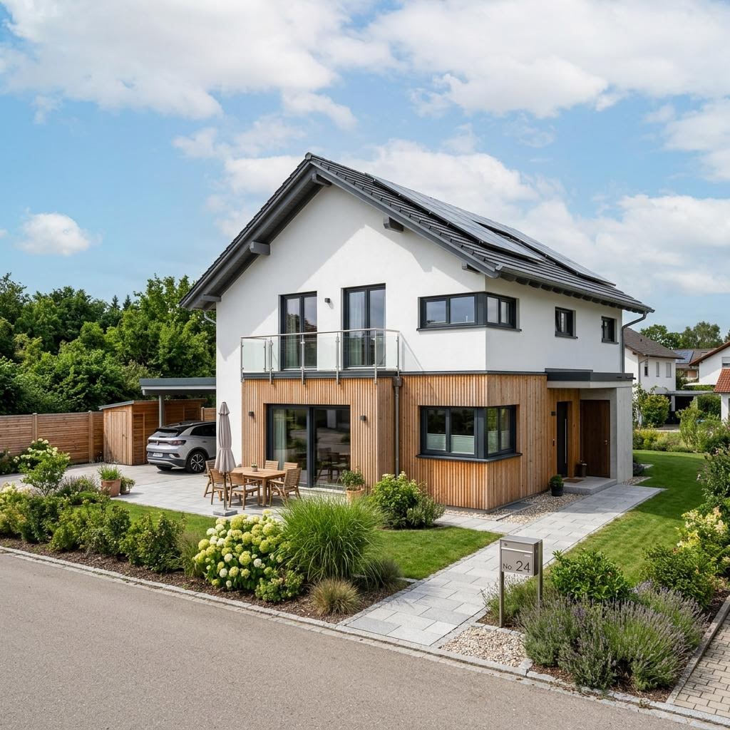 Quera 146 von Heinz von Heiden Einfamilienhaus Quera 146 von Heinz von Heiden — Massivhaus mit Satteldach und 146 m²