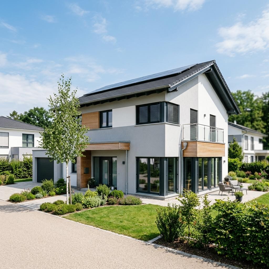 Familia 165 von Kern-Haus Einfamilienhaus Familia 165 von Kern-Haus — Massivhaus mit Satteldach und 165 m²