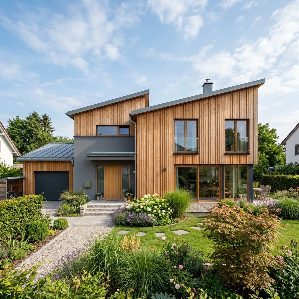Einfamilienhaus Homestory Pult 158 von LEHNER HAUS — Fertighaus in Holztafelbau mit rund 158 m²