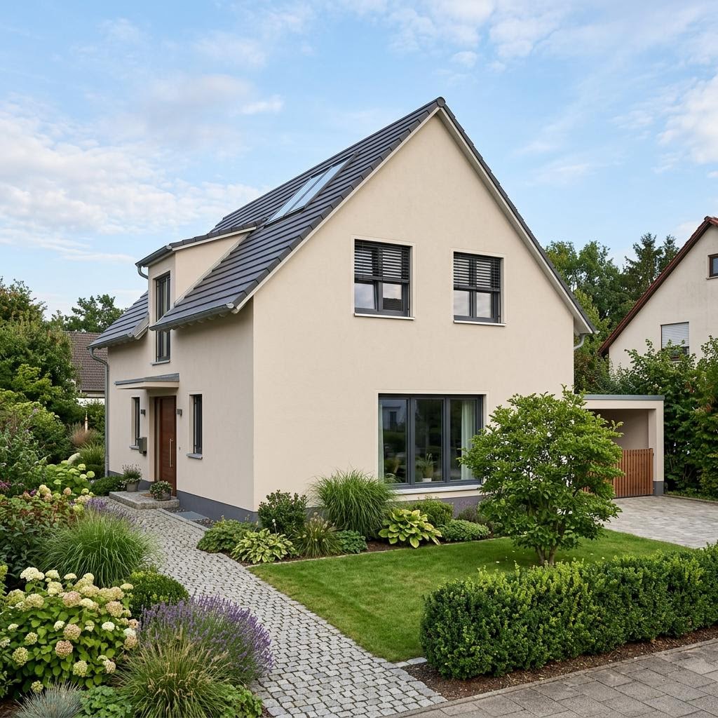 Ziegelmassiv-Familienhaus 118 von Rötzer Ziegel-Element-Haus Einfamilienhaus Ziegelmassiv-Familienhaus 118 von Rötzer Ziegel-Element-Haus — Massivhaus mit rund 118 m²