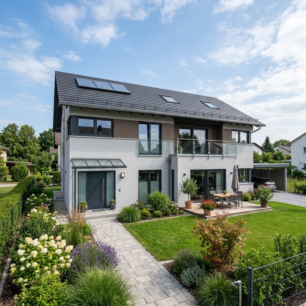 Massiv Familie 150 von Team Massivhaus Einfamilienhaus Massiv Familie 150 von Team Massivhaus — Massivhaus mit fünf Zimmern
