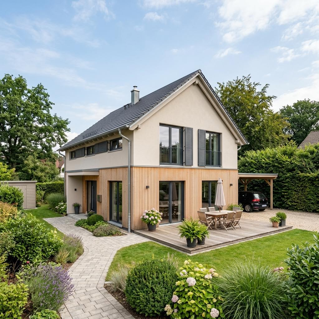 Generation 5.5 147 von WeberHaus Einfamilienhaus Generation 5.5 147 von WeberHaus — Holztafelbau mit rund 147 m²