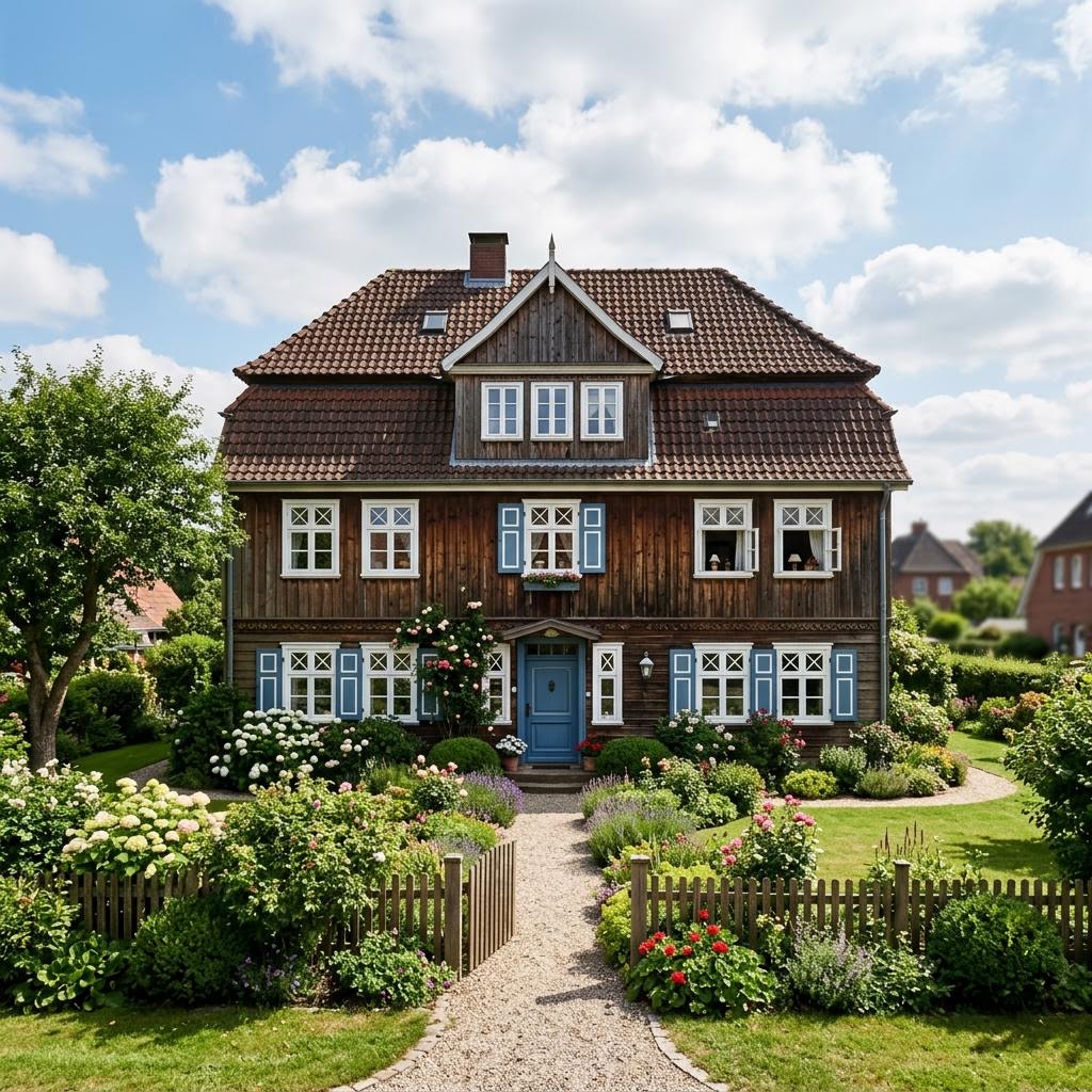 Kapitänshaus Langeoog 124 von Nordic Haus Kapitänshaus Kapitänshaus Langeoog 124 von Nordic Haus — Holzhaus mit rund 124 m²