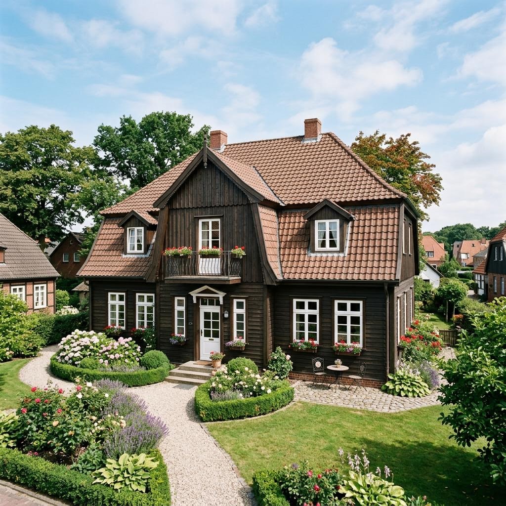 Kapitänshaus Rügen 160 von Nordic Haus Kapitänshaus Kapitänshaus Rügen 160 von Nordic Haus — Holzhaus mit rund 160 m²