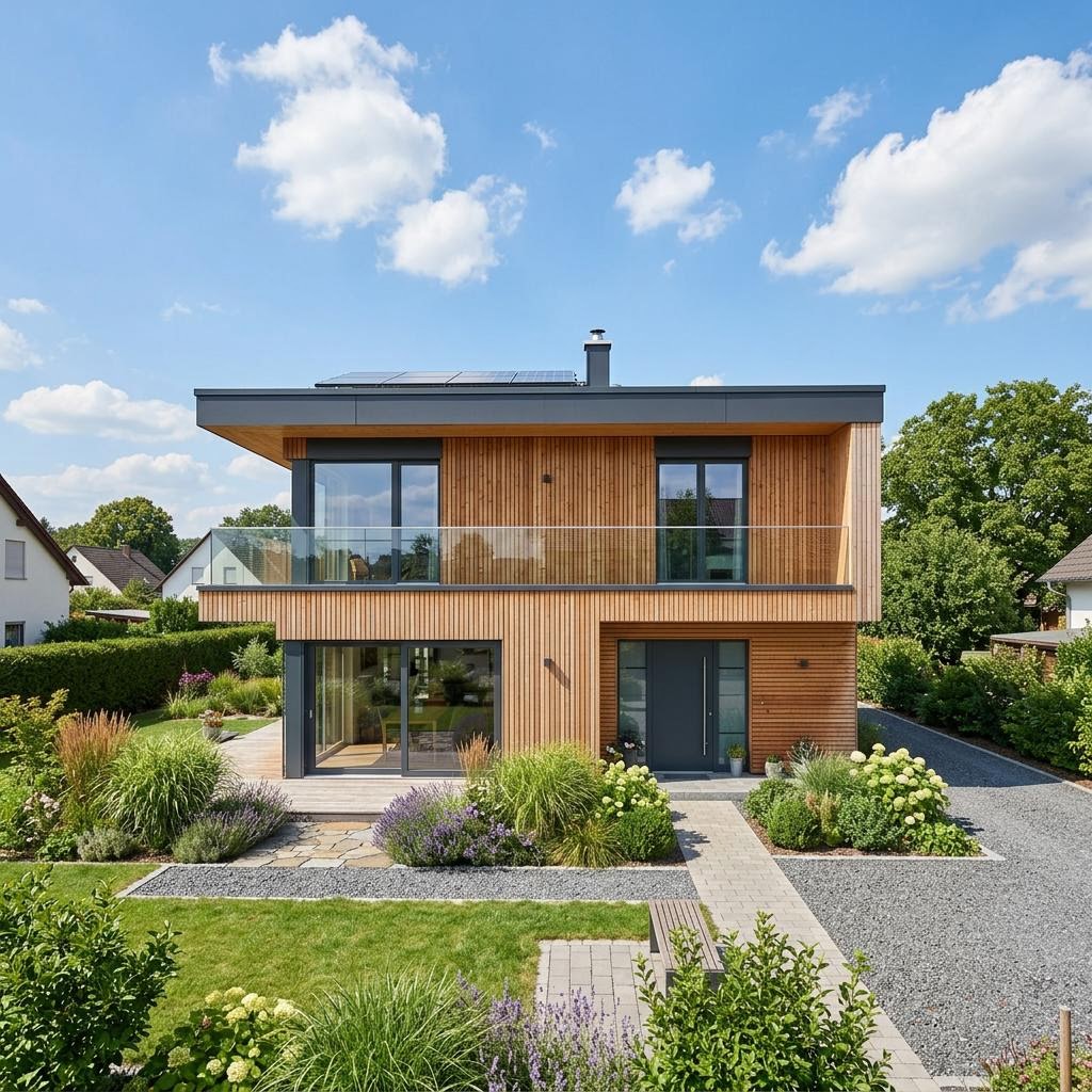 Kubushaus Kubus Vista 168 von GRIFFNER — Holzhaus mit rund 168 m²