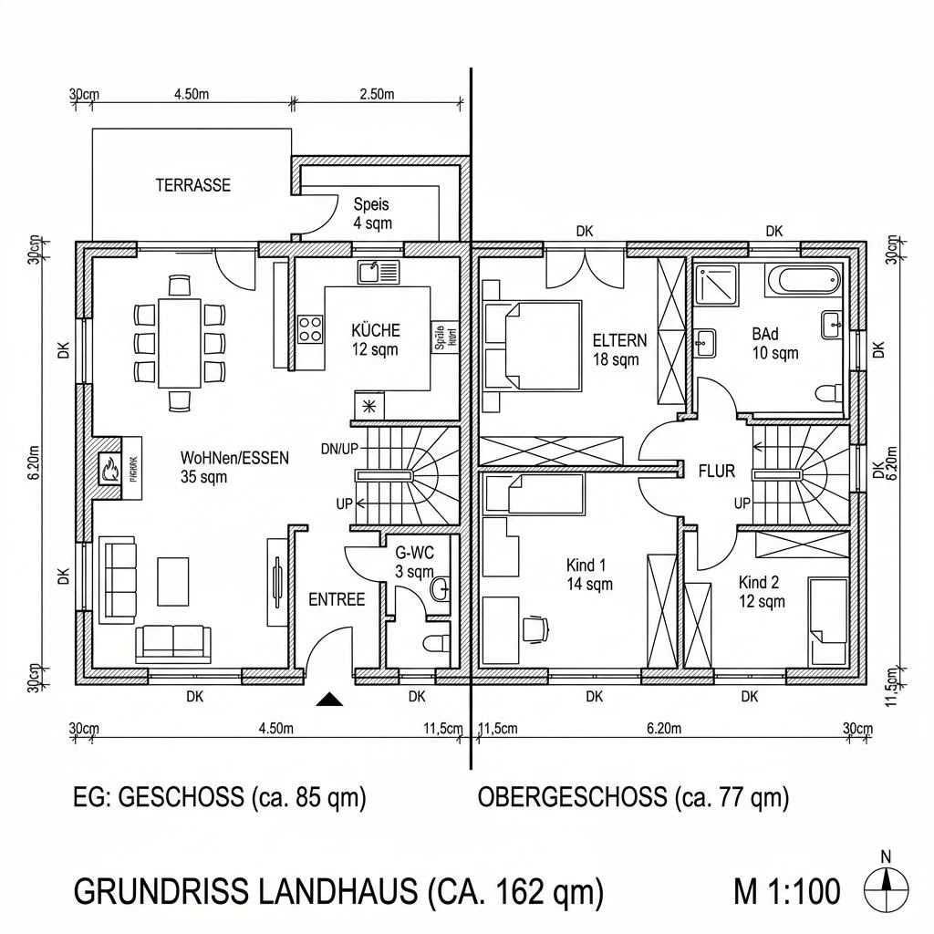 Grundriss Landhaus Lexington 162 Grundriss Landhaus Lexington 162 von Greenville