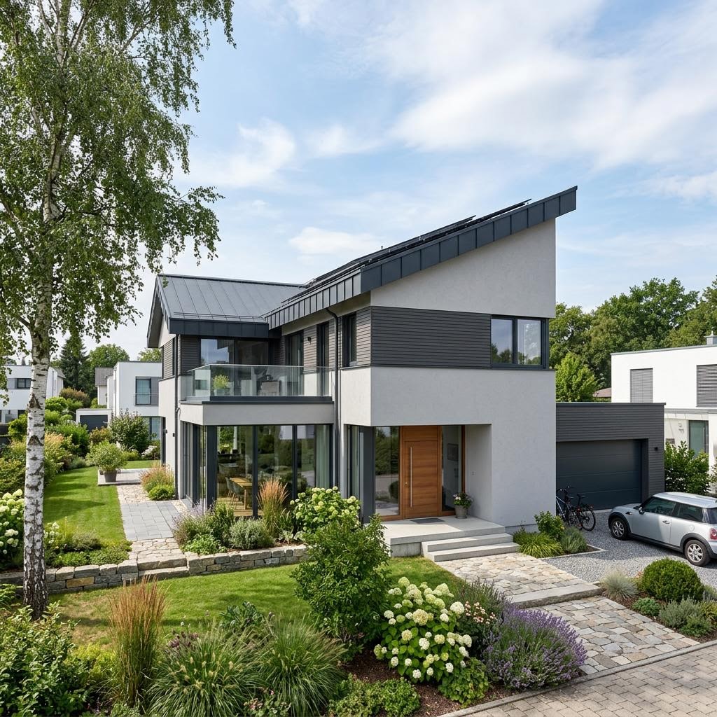Pultdachhaus PultART 188 von HUF HAUS — Fertighaus mit rund 188 m²
