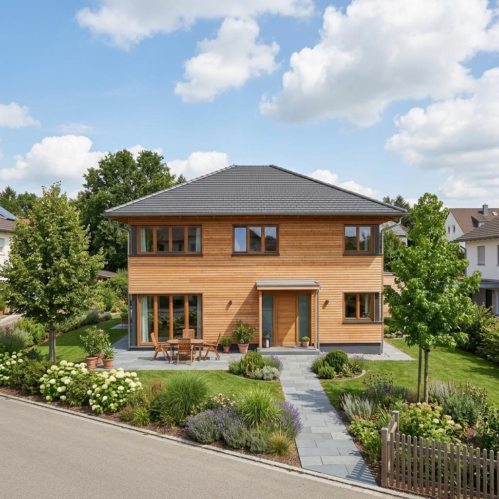 Stadtvilla Selection-E 178 E4 von Schwabenhaus — Fertighaus mit rund 178 m²
