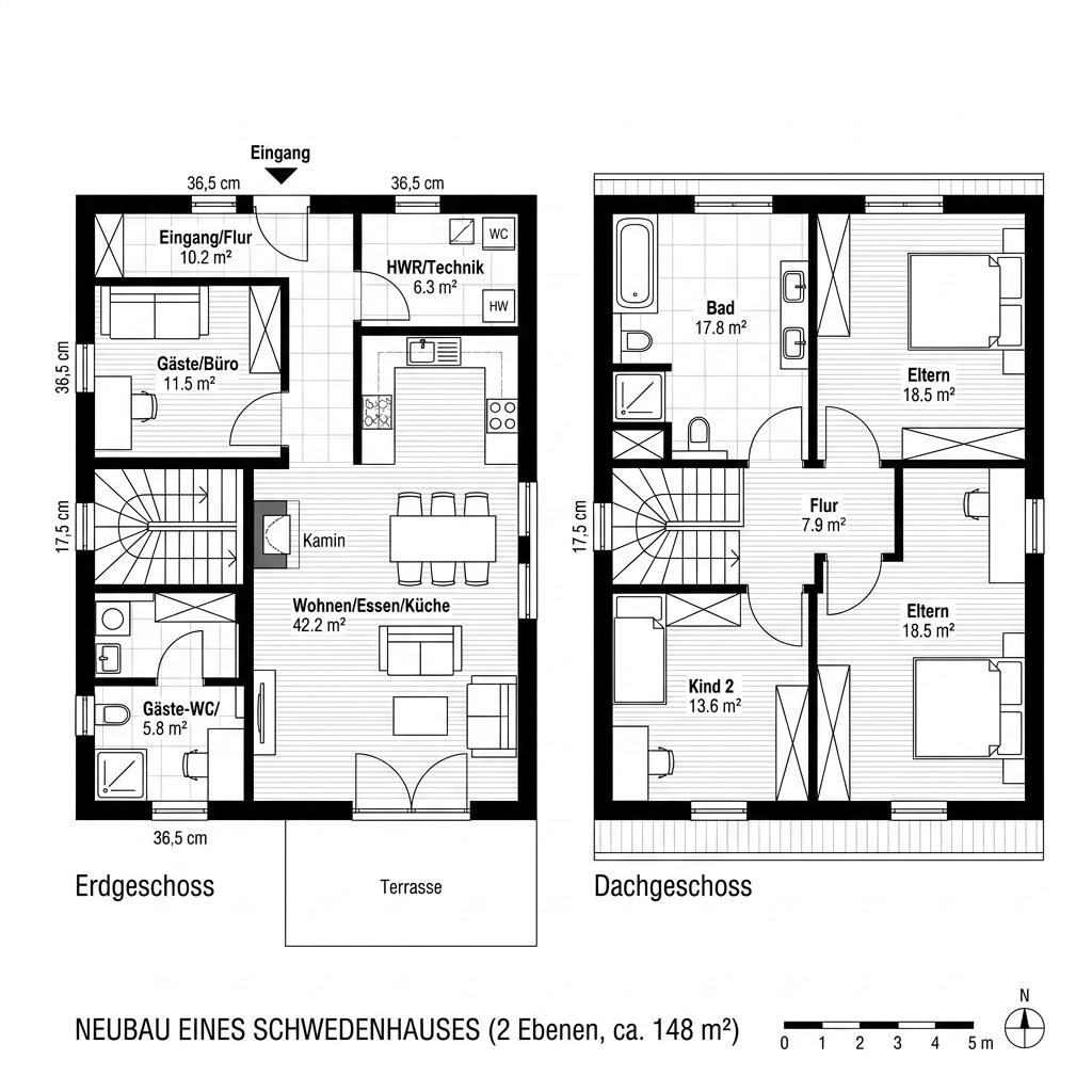Grundriss Schwedenhaus Malmoe 148 Grundriss Schwedenhaus Malmoe 148 von Greenville