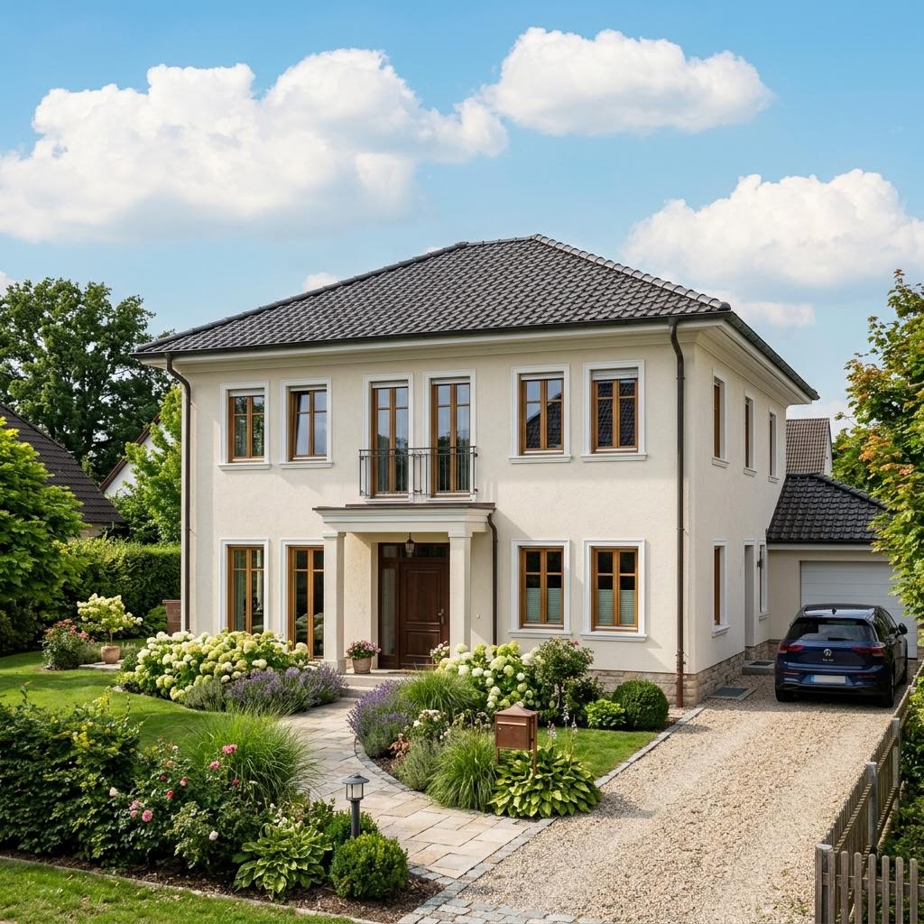 EDITION D 156 von WEIOTT-Massiv-Haus Stadtvilla EDITION D 156 von WEIOTT-Massiv-Haus — Massivhaus mit rund 156 m²