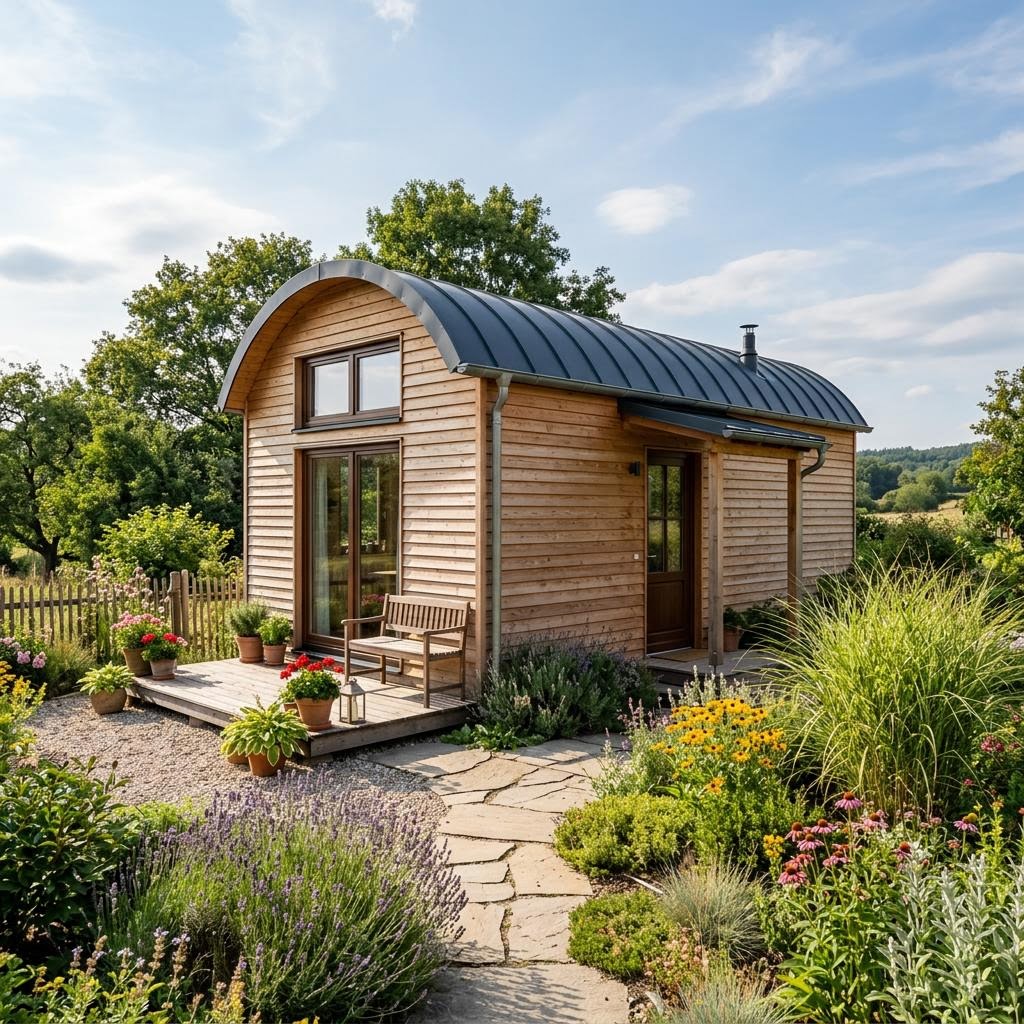 Tiny Autark 33 von Wohnwagon Tiny House Tiny Autark 33 von Wohnwagon — Massivholzbau mit rund 33 m²