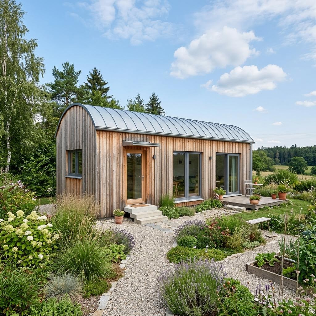 Tiny Autark 48 von Wohnwagon Tiny House Tiny Autark 48 von Wohnwagon — Massivholzbau mit rund 48 m²